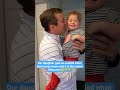 “Our daughter gets so excited when dad comes home and it is the cutest thing ever#cute #babygirl#fun