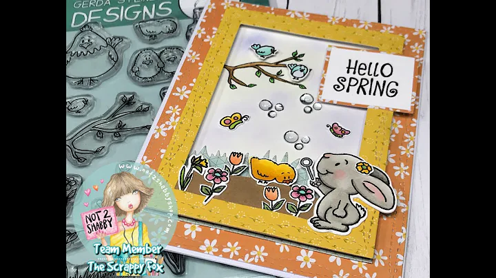 3 Cards 1 Stamp Hello Spring by Gerda Steiner Desi...