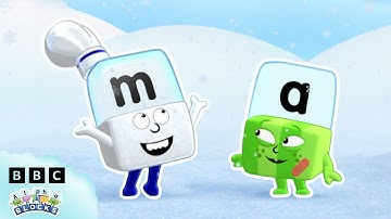 ⛄ Let it Snow - Winter Reading! 📖 | Reading for Kids | @officialalphablocks