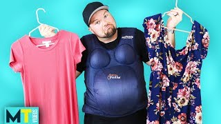 Men Try Maternity Clothes With Pregnancy Bellies