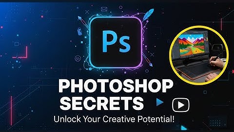 PS 2025 Tutorial | Neon Glow Effect Video | Photoshop &  Editing | #A23F5 #C104