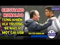 Cristiano Ronaldo từng khiến HLV trưởng bẽ mặt vì một cái USB