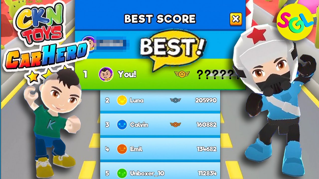 CKN Toys Car Hero Game Update 🏆 Best New Highest Score 🏆