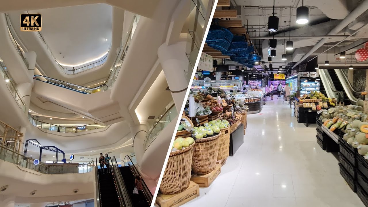 Bangkok - Silom Complex Shopping Mall and Tops Supermarket