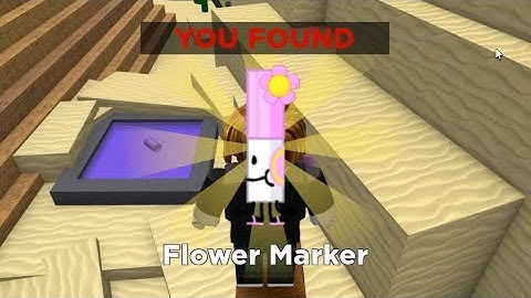 How to get FLOWER Marker in FIND THE MARKERS Roblox [ Updated 2025 ]
