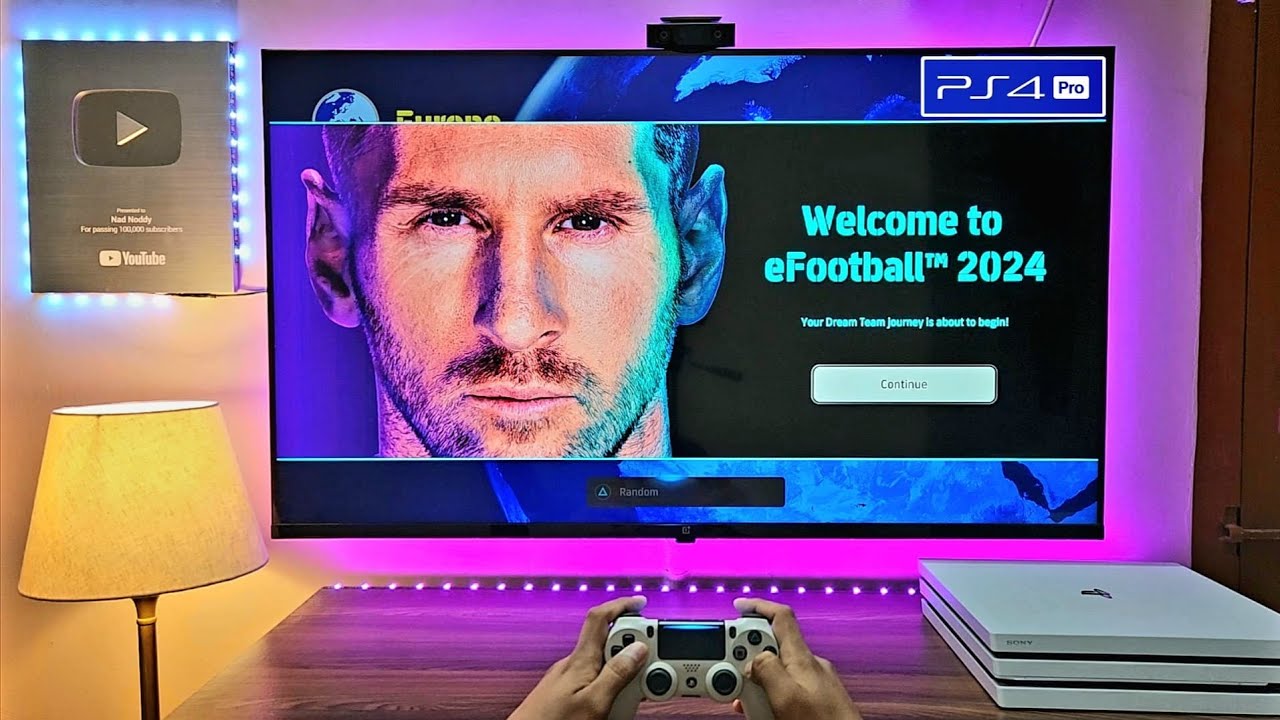 Efootball 2024 (PS4 PRO) Gameplay YouTube
