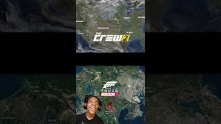 Forza Horizon 6 vs Crew 2 Map Comparison 🔥 #gaming #forzahorizon6 #crew #shortsfeed #nextgengaming