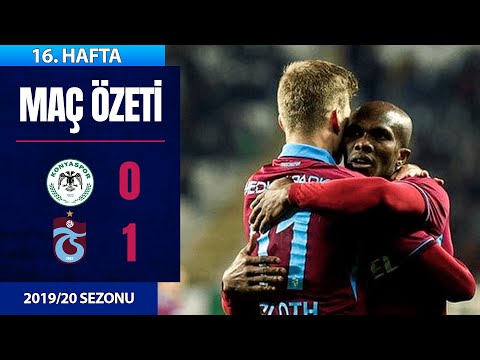 ÖZET: Konyaspor 0-1 Trabzonspor | 16. Hafta - 2019/20