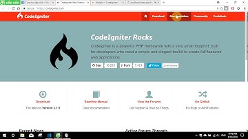 Lập trình web với PHP + MySQL - #5: Lập trình web php với Codeigniter  framework
