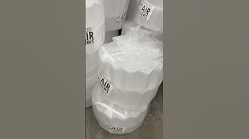 Our air pillows for packaging can protect your fragile items during shipping. #airpillows #shipping