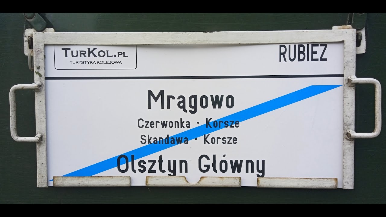 Mrągowo - Czerwonka - Korsze - Skandawa SU46-029 & RUBIEŻ #turkol