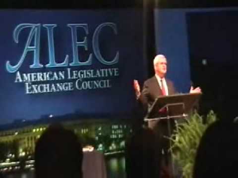 Newt Gingrich speaking at ALEC Convention July 2009