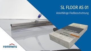 Ableitfähige Fließbeschichtung – SL Floor AS 01 von Remmers