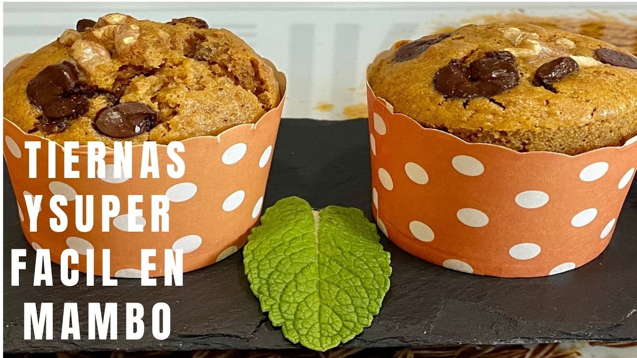 MAGDALENAS DE ZANAHORIA EN MAMBO!!