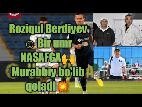 Ro'ziqul Berdiyev🙌 NASAFDA Umribod 😳Qoladi☺⚽Barcha savollarga😇 javob