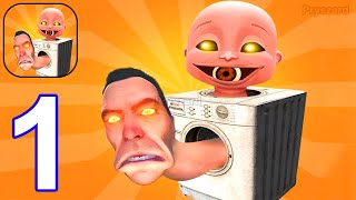 Toilet Monster Battle - Gameplay Walkthrough Part 1 Skibidi Toiler War Attack (iOS, Android) screenshot 1