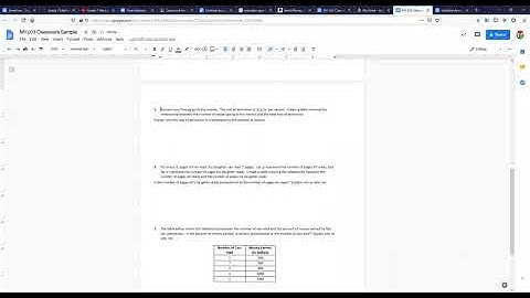 Grade 7 Module 1 Lesson 3 Exercises