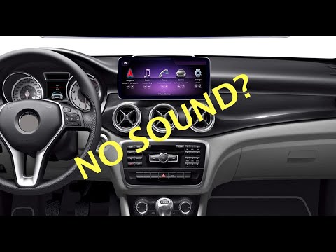 Mercedes Benz - No sound. USB, AUX. NTG 4.5 4.7 Android Navi Top Dash Display media system