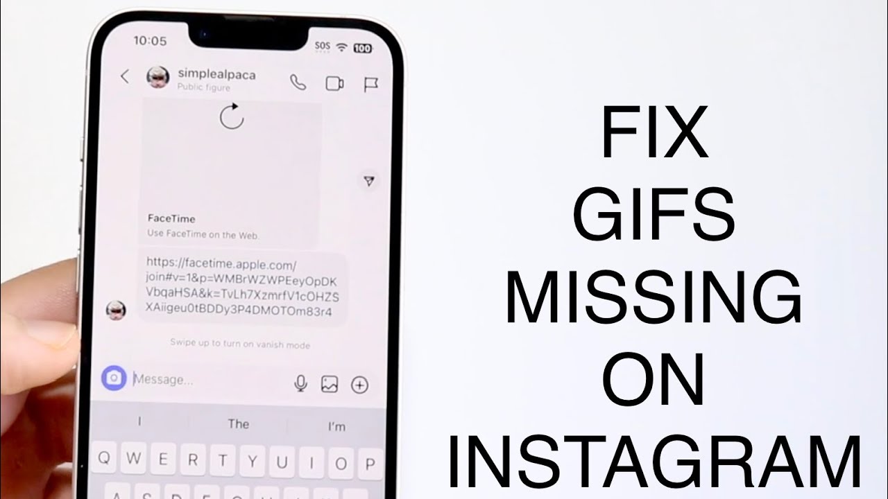 Can't DM gifs : r/Instagram