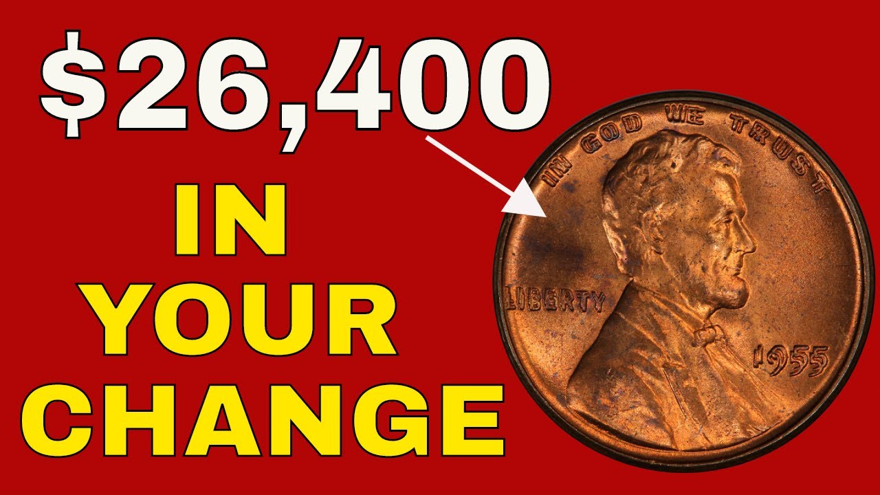 Super rare 1955 pennies worth huge money in your pocket change! 1955