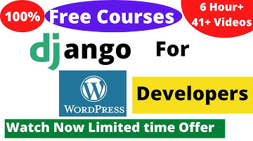 Free Online Courses Django || WordPress | Python programming || Udemy premiere pro || #DeepShukla