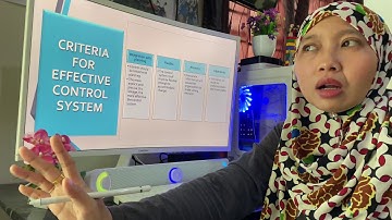 MGT162 Chapter 7 - Control (Part 2)