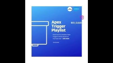 🚀 Salesforce Apex Trigger Playlist in Hindi | Learn & Master🥷 Apex Triggers 🛠️ #shortsvideo #sfdc