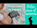 BOLSA PARA EL HOSPITAL 👜Preparando la LLEGADA de mi SEGUNDO BEBÉ 💕 30 Semanas de EMBARAZO 🤰🏻