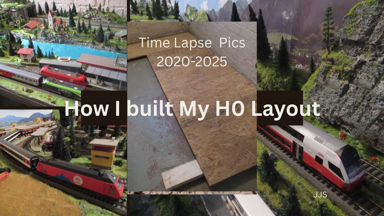 How I built my Analog/Digital H0 Model Layout  on budget 2020-2025