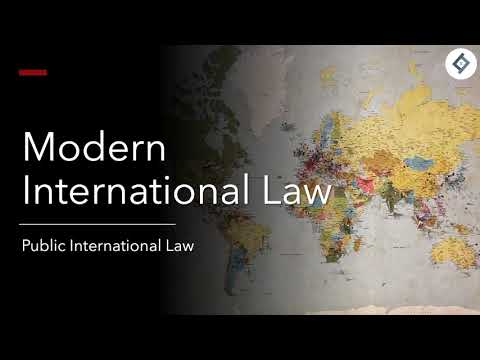 Modern International Law