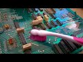 Limpiar y reparar placa CPU pinball Inder 1986
