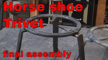 Horse shoe trivet - part 3 - New Mexican ironwork