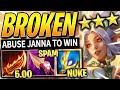 Abuse this janna 3 for easy wins in tft set 11  ranked best comps  tft guide  teamfight tactics