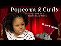 Popcorn &amp; Curls | Half up/ Half down Bantu Knot Crown w/ &#39;IT&#39; Movie Review *Warning: Some Spoilers*