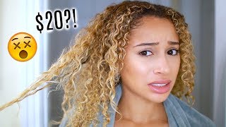 $20 Curly Hair Routine Challenge!