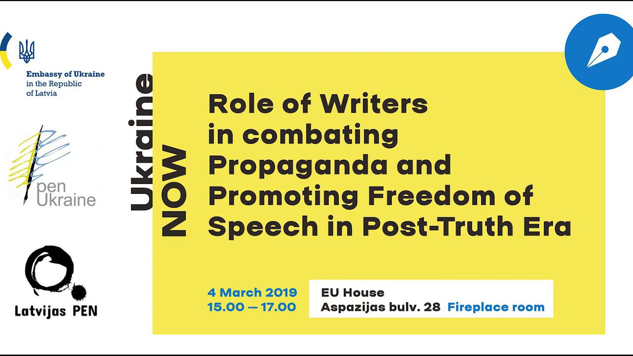Role of Writers in combating Propaganda,Promoting Freedom of Speech in Post-Truth Era
