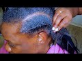 Quick and easy underhand  cornrows for queens n princess  only fron albaso cornrows