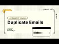 리트코드 SQL 문제풀이 Duplicate Emails