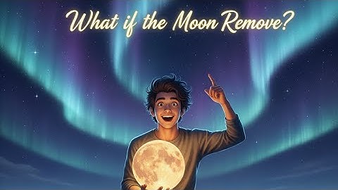 What would happen if the moon disappeared  overnight?