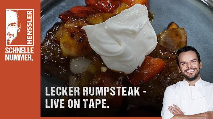 Quick and delicious rump steak "Live on Tape" - recipe by Steffen Henssler