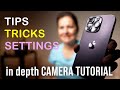 How to use camera app on iphone 14 pro  pro max  in depth tutorial