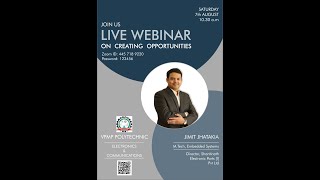 Webinar on Creating Opportunities in Electronics &Communication 