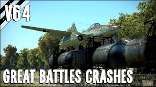 Landing on Trains, Bombing Runs, Crashes & More! V64 | IL-2 Sturmovik Flight Simulator Crashes