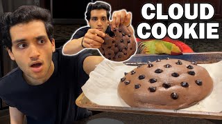 GIANT CLOUD COOKIE || Low Calorie, High Protein Chocolate Chip Cloud Cookie