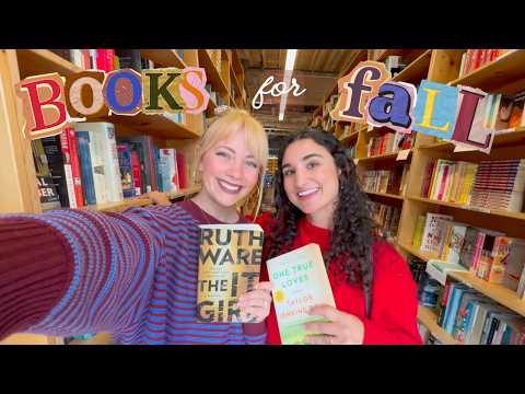 The ultimate fall book shopping day 🍂 Bookstores, Besties & Stationery (Cozy Fall ep. 1)