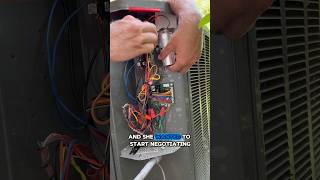 Customer Tried To Negotiate AFTER I Fixed Her AC!