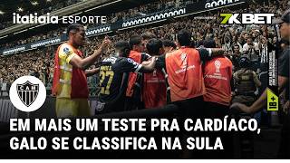 COM EMOÇÃO: ATLÉTICO EMPATA COM BRAGANTINO E SE CLASSIFICA PARA AS QUARTAS DA SUL-AMERICANA