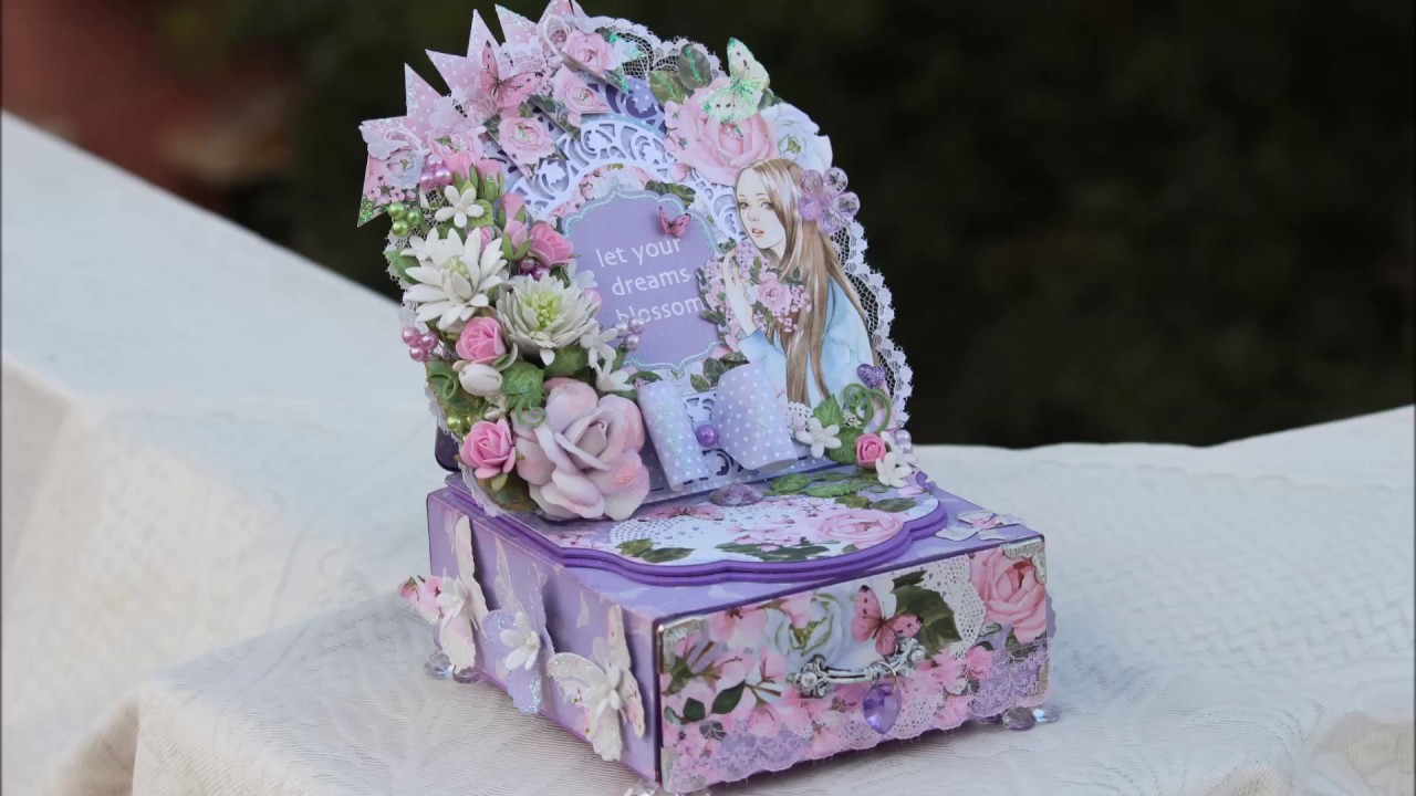 Mini Album in Easel Drawer YouTube