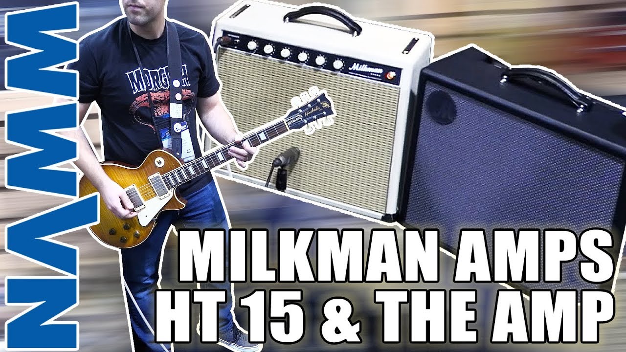 Winter NAMM 2019 | Milkman Amps F-Stop Reverb/Tremolo Pedal & HT15