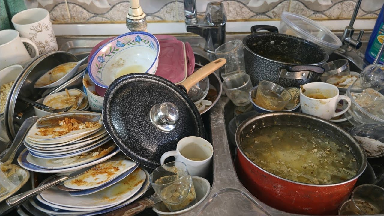 Relaxing Dishwashing ASMR | Soothing Kitchen Sounds for Sleep & Relaxation